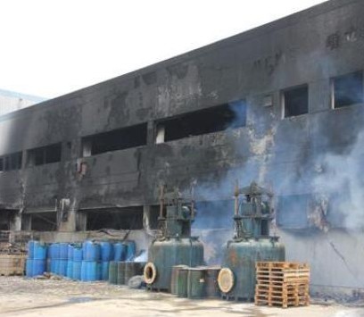 江苏南通维立科化工发生火灾造成5人受伤_天